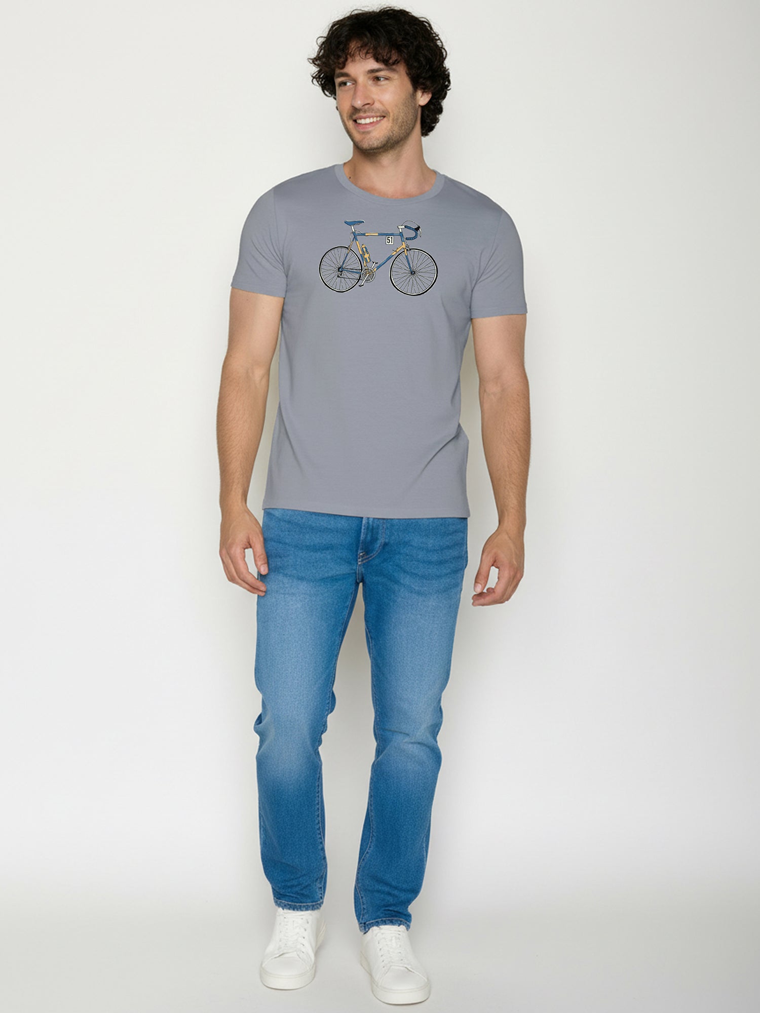 Sea Smoke: Sportliches T-Shirt aus Bio-Baumwolle für Herren [25974]