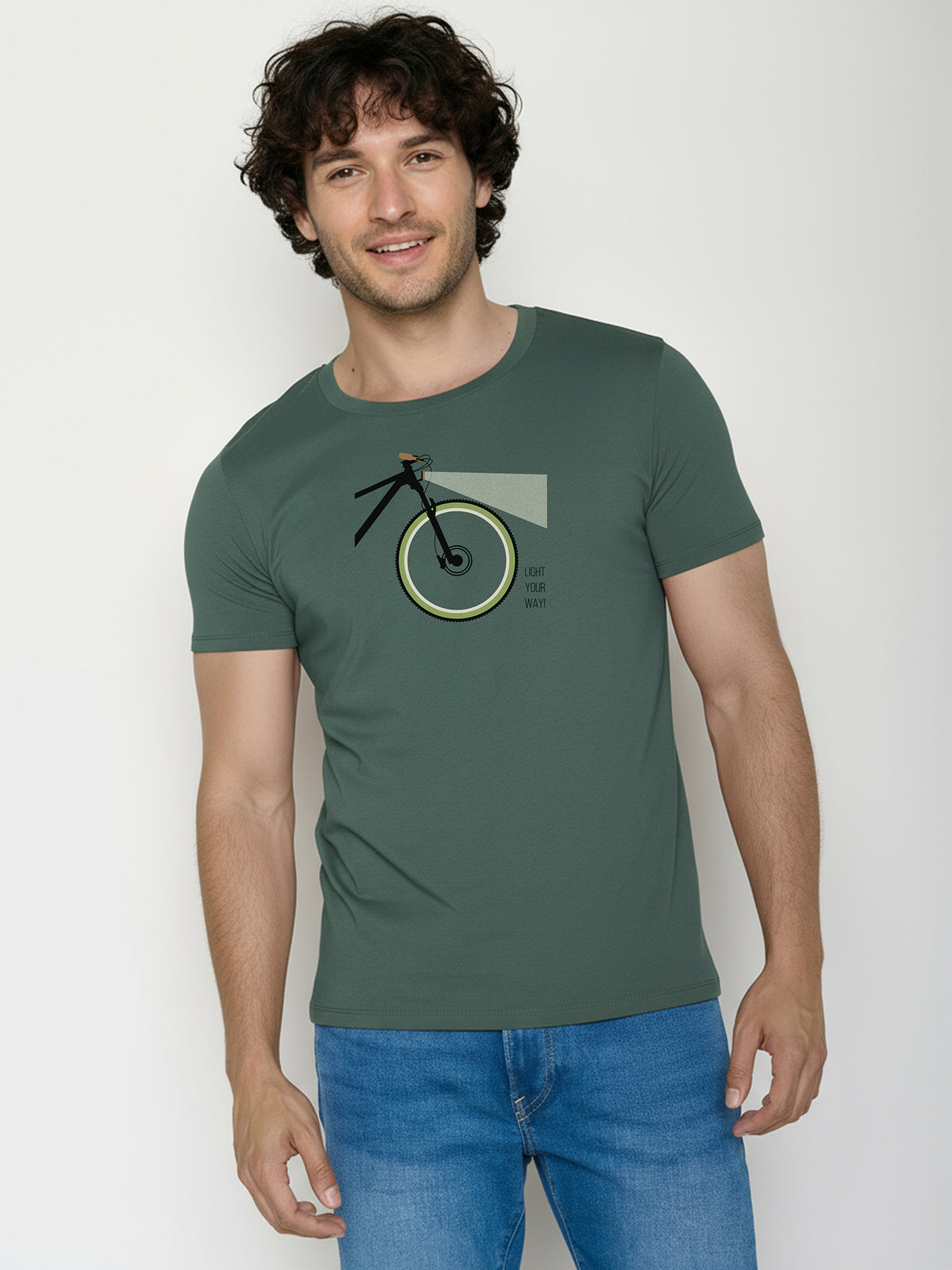 Night Grove: Sportliches T-Shirt aus Bio-Baumwolle für Herren [25983]