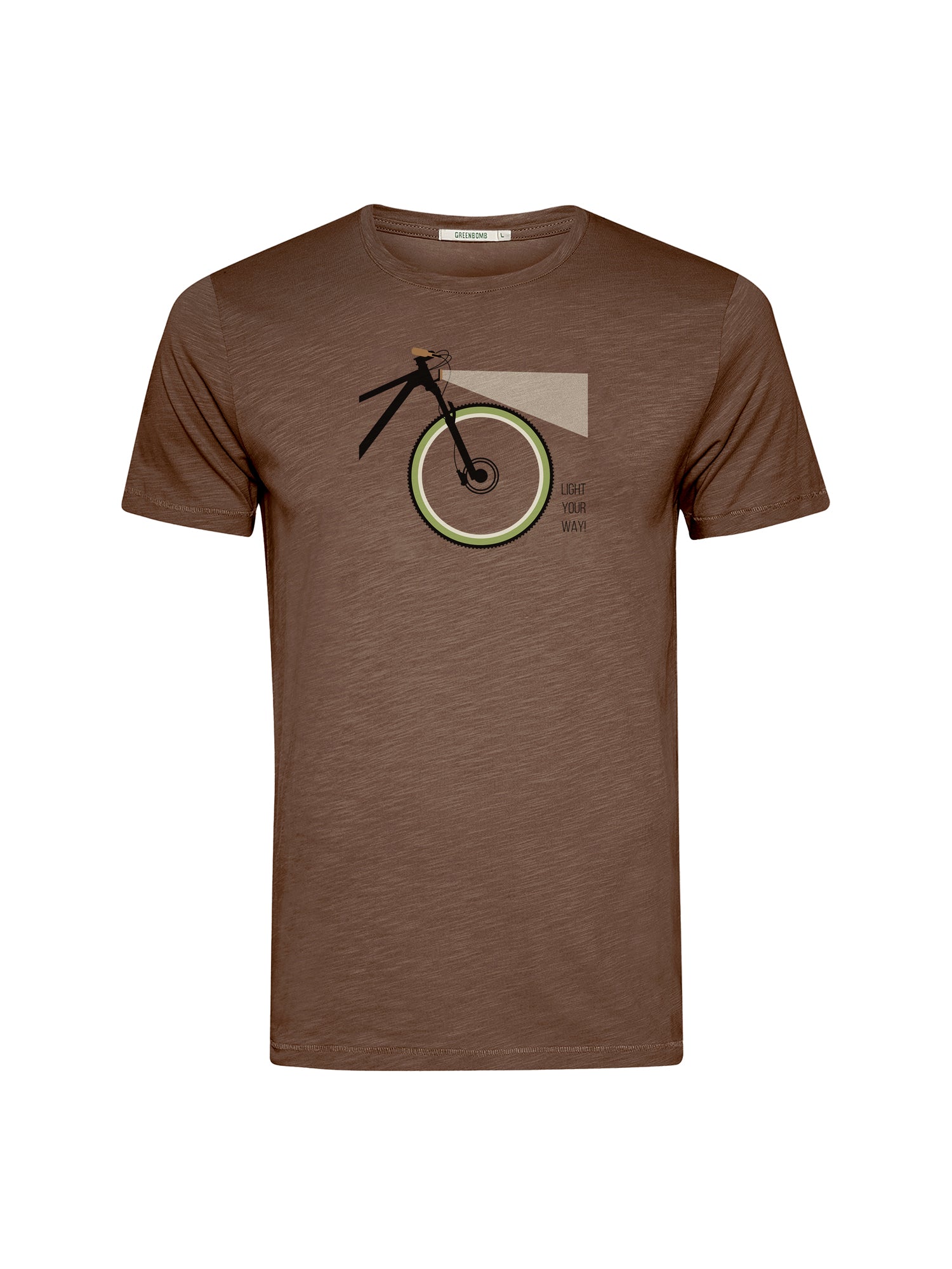 Earth Wood: Sportliches T-Shirt aus Bio-Baumwolle für Herren [25992]