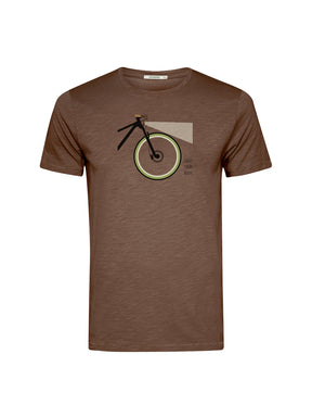 Earth Wood: Sportliches T-Shirt aus Bio-Baumwolle für Herren [25992]