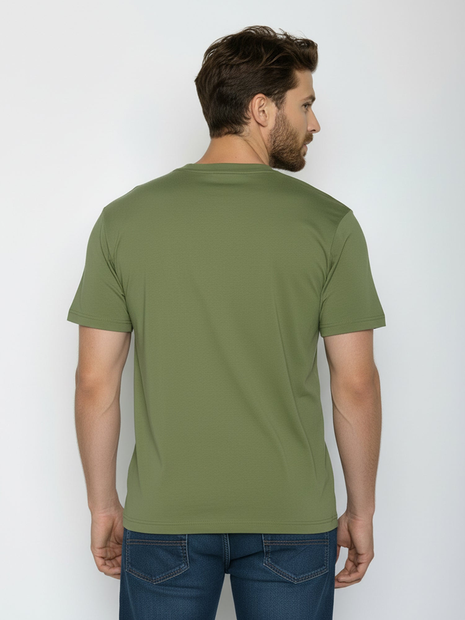 Dark Seed: Lässiges Oversize-T-Shirt aus Bio-Baumwolle für Herren [25996]
