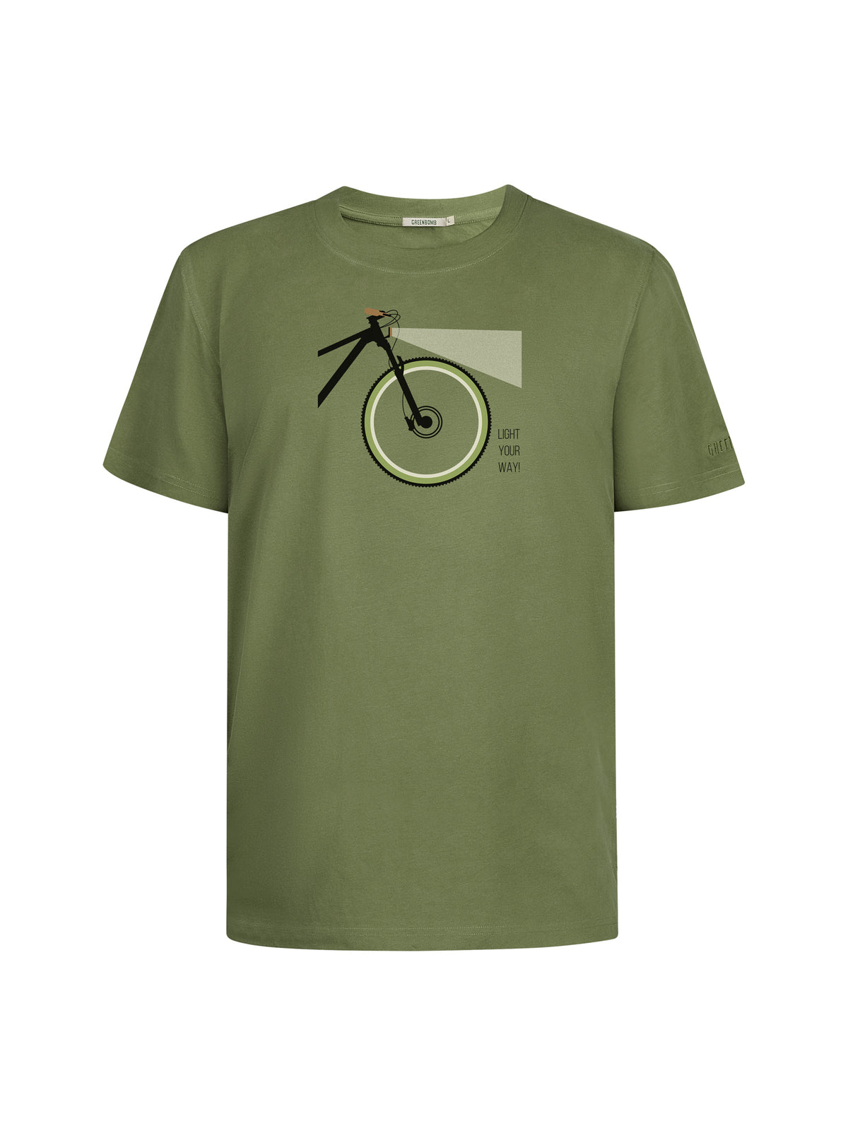 Dark Seed: Lässiges Oversize-T-Shirt aus Bio-Baumwolle für Herren [25997]