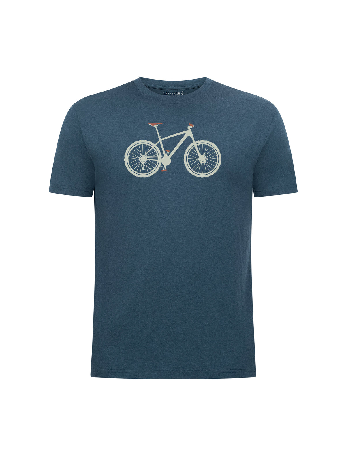 Blue Pine: Funktionales T-Shirt aus Merino-Wolle für Herren [26007]