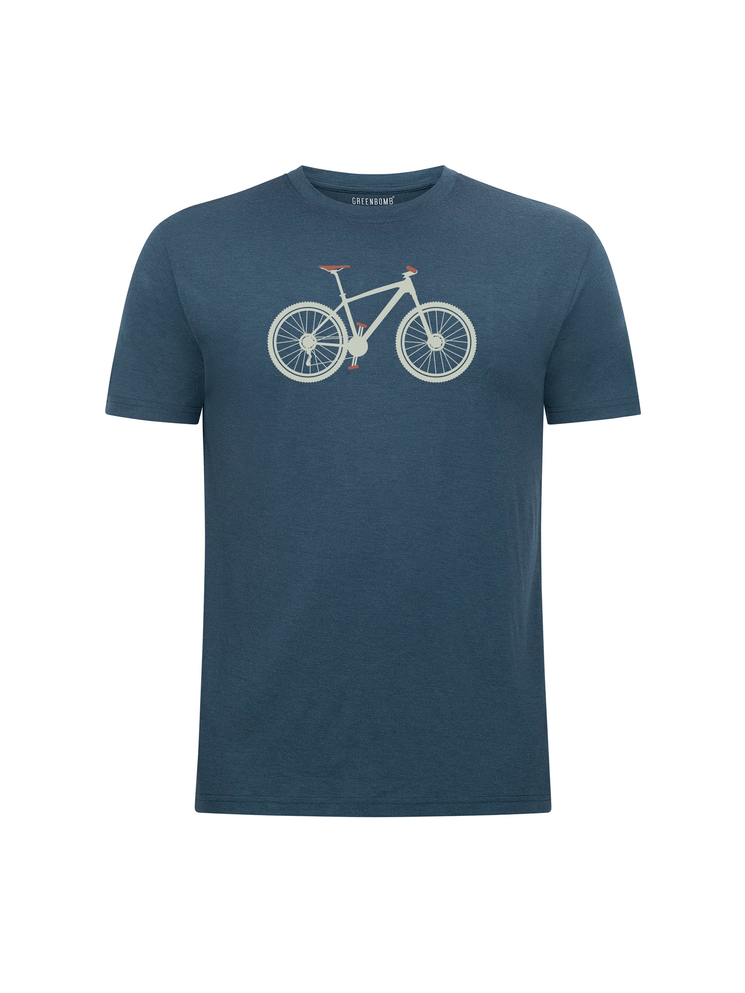 Blue Pine: Funktionales T-Shirt aus Merino-Wolle für Herren [26007]