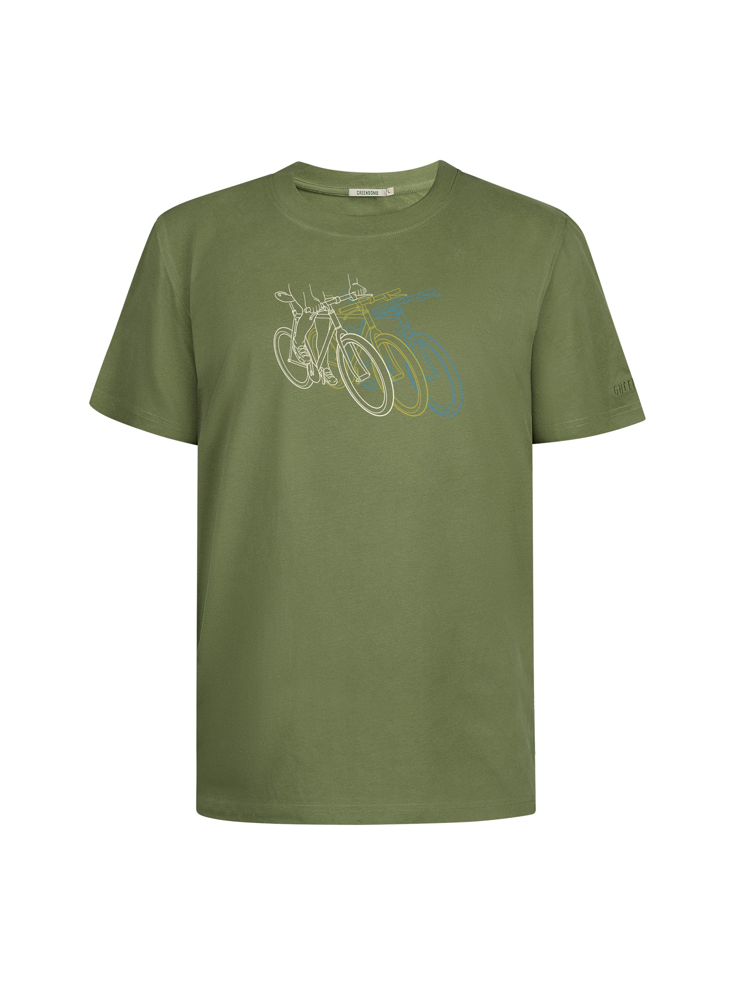 Dark Seed: Lässiges Oversize-T-Shirt aus Bio-Baumwolle für Herren [26012]