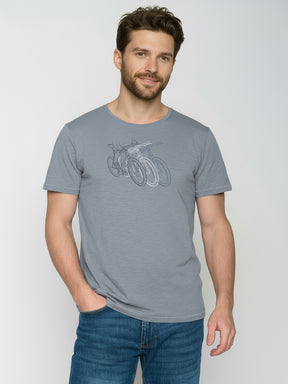 Sea Smoke: Sportliches T-Shirt aus Bio-Baumwolle für Herren [26013]