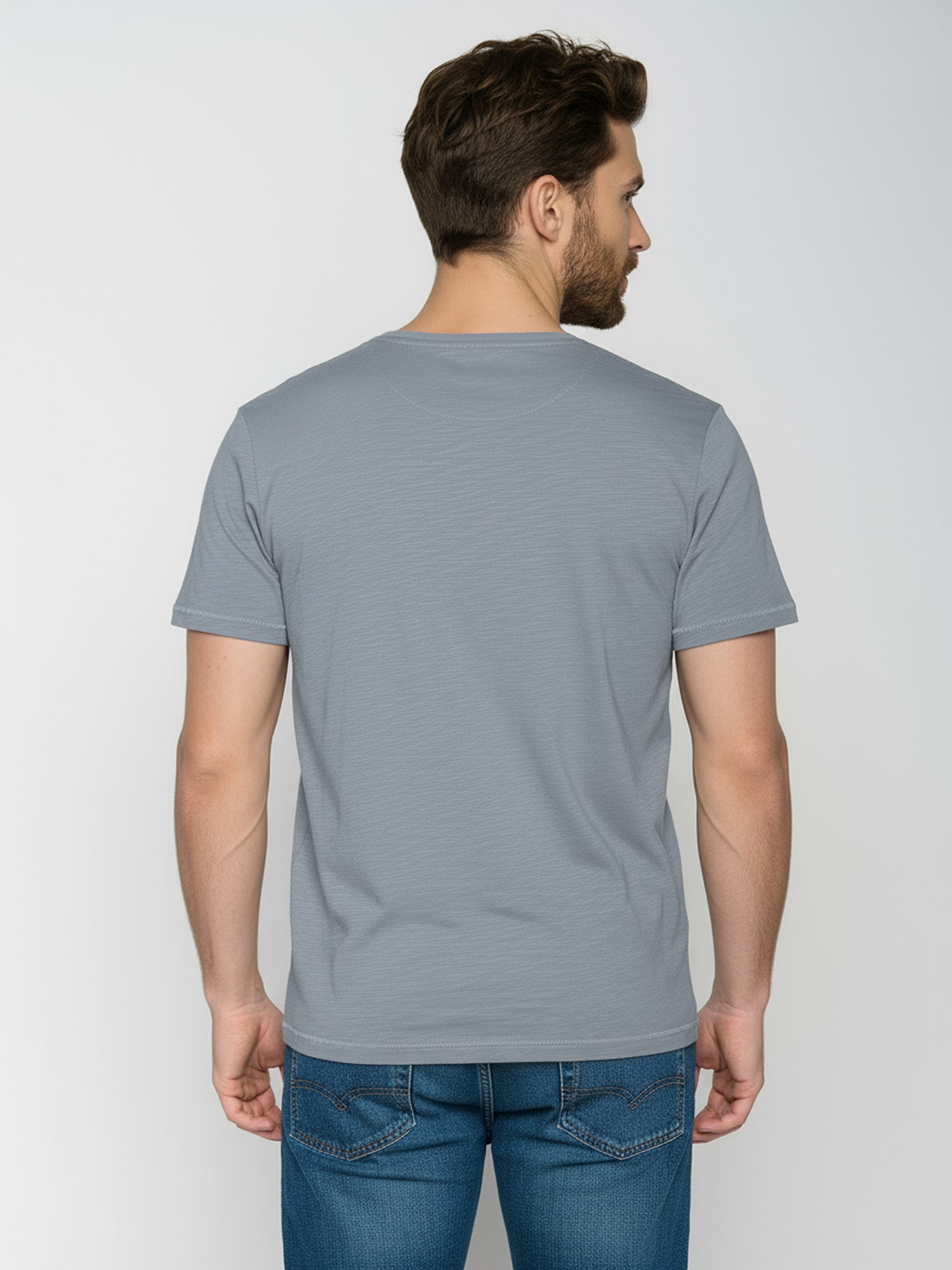 Sea Smoke: Sportliches T-Shirt aus Bio-Baumwolle für Herren [26016]