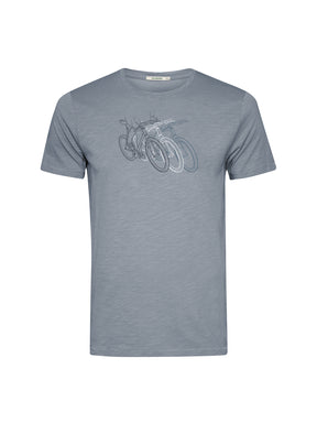 Sea Smoke: Sportliches T-Shirt aus Bio-Baumwolle für Herren [26017]
