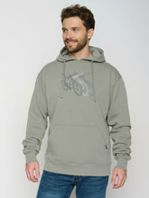 Moos Mint: Gemütlicher Hoodie aus Bio-Baumwolle für Herren [26023]