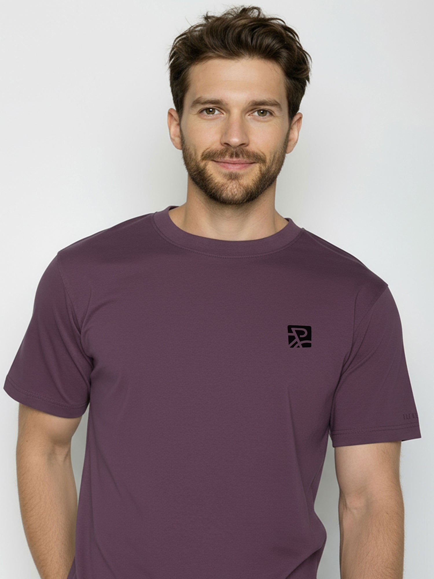 Berry Bark: Lässiges Oversize-T-Shirt aus Bio-Baumwolle für Herren [26029]