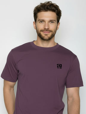 Berry Bark: Lässiges Oversize-T-Shirt aus Bio-Baumwolle für Herren [26029]
