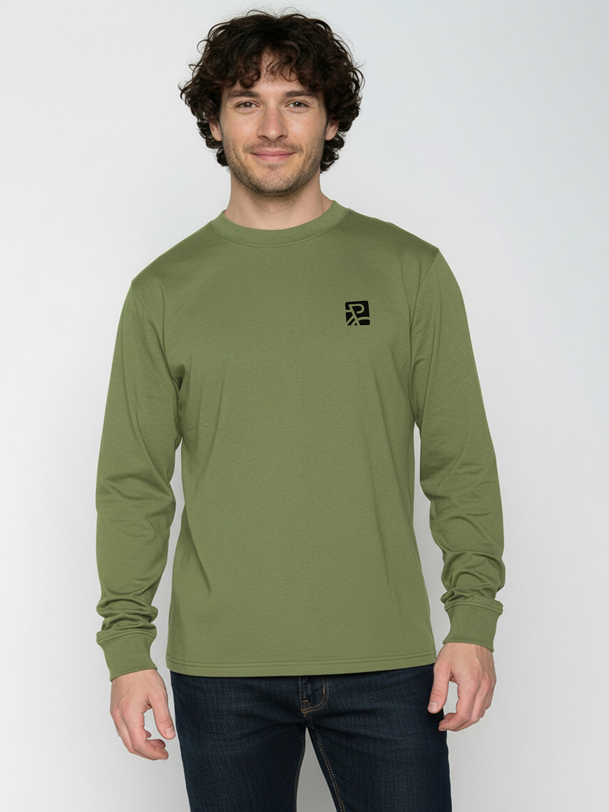 Dark Seed: Sportliches Longsleeve für Herren [26038]
