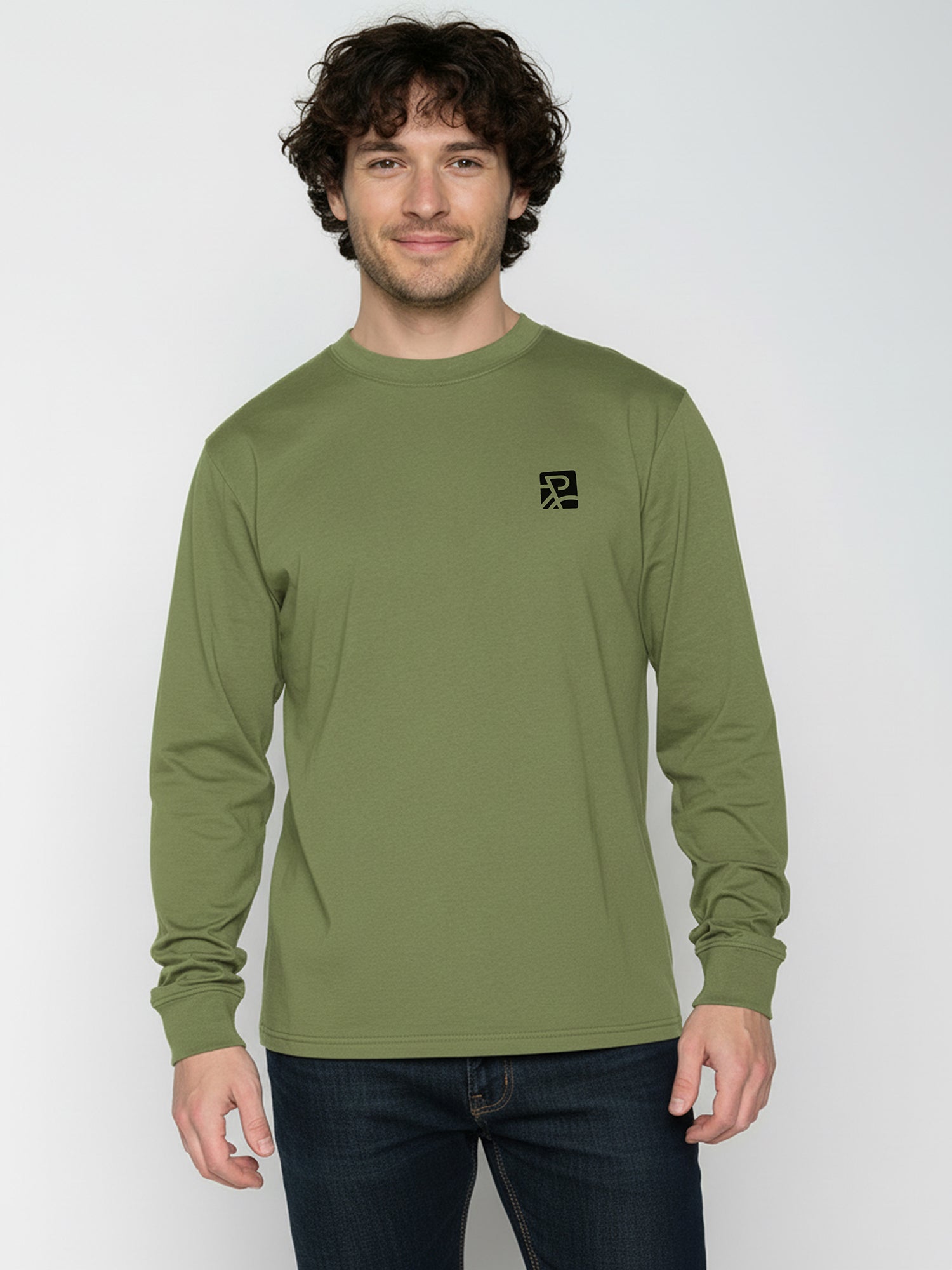 Dark Seed: Sportliches Longsleeve für Herren [26038]