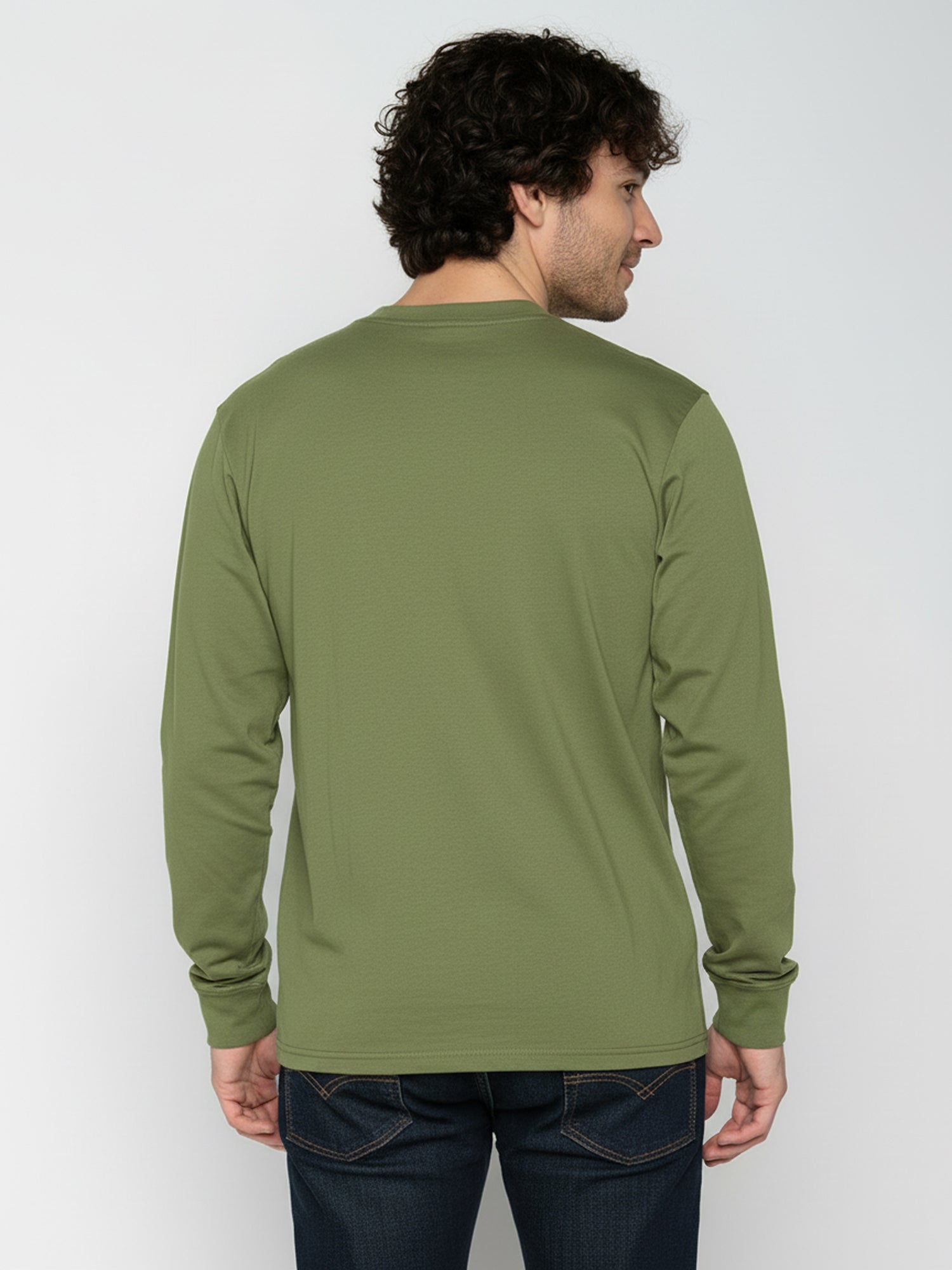 Dark Seed: Sportliches Longsleeve für Herren [26041]