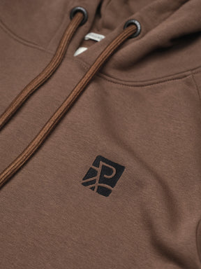 Earth Wood: Hoodie aus Bio-Baumwolle mit Raglan-Arm für Herren [26047]