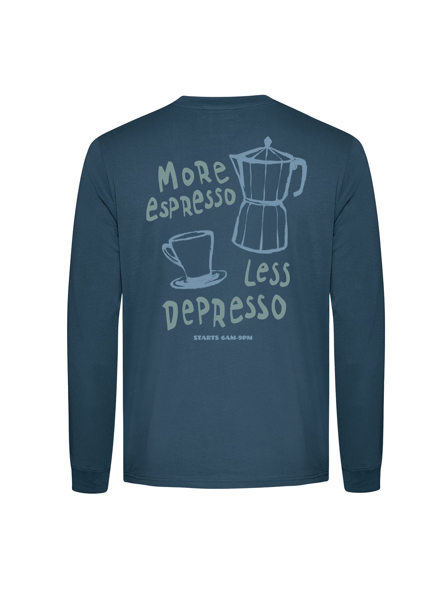 Blue Pine: Sportliches Longsleeve für Herren [26053]
