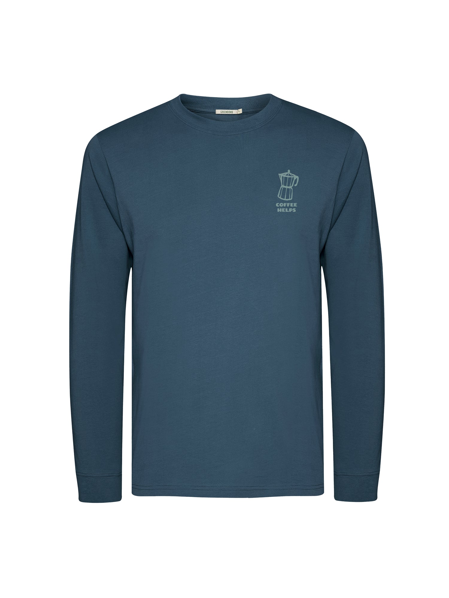 Blue Pine: Sportliches Longsleeve für Herren [26054]