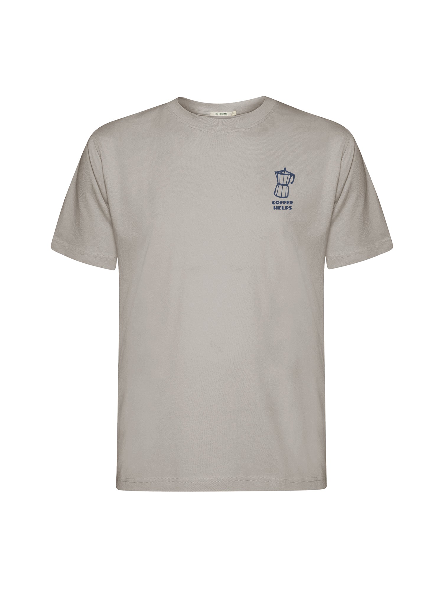 Sandstone: Lässiges Oversize-T-Shirt aus Bio-Baumwolle für Herren [26060]