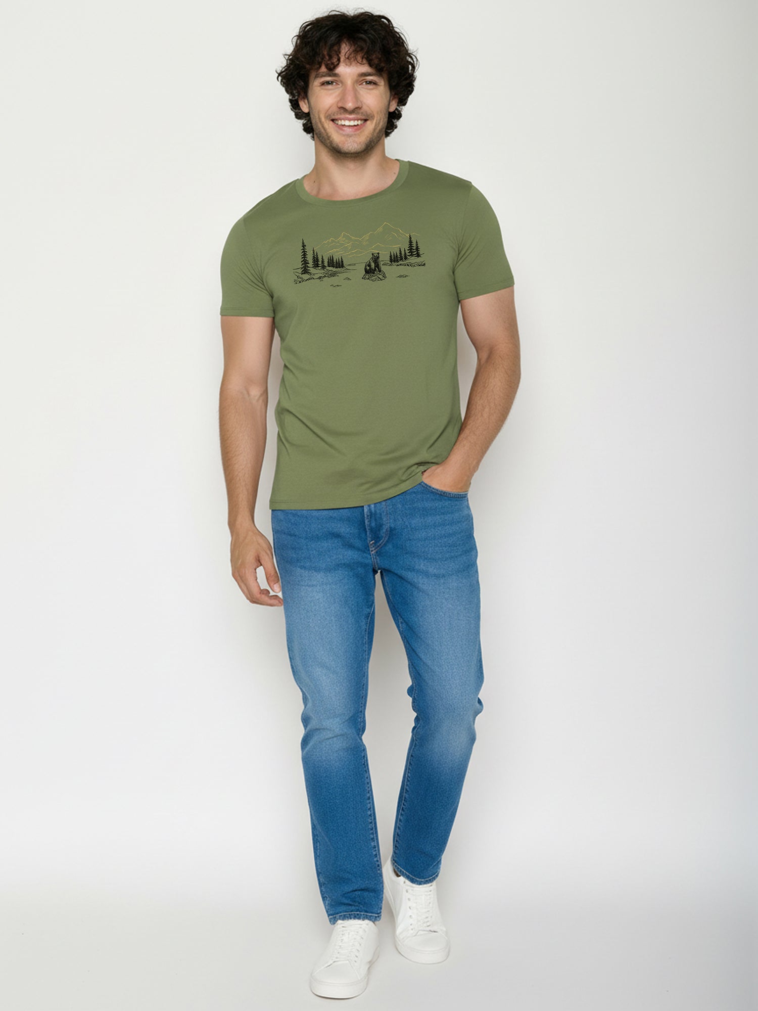 Dark Seed: Sportliches T-Shirt aus Bio-Baumwolle für Herren [26063]