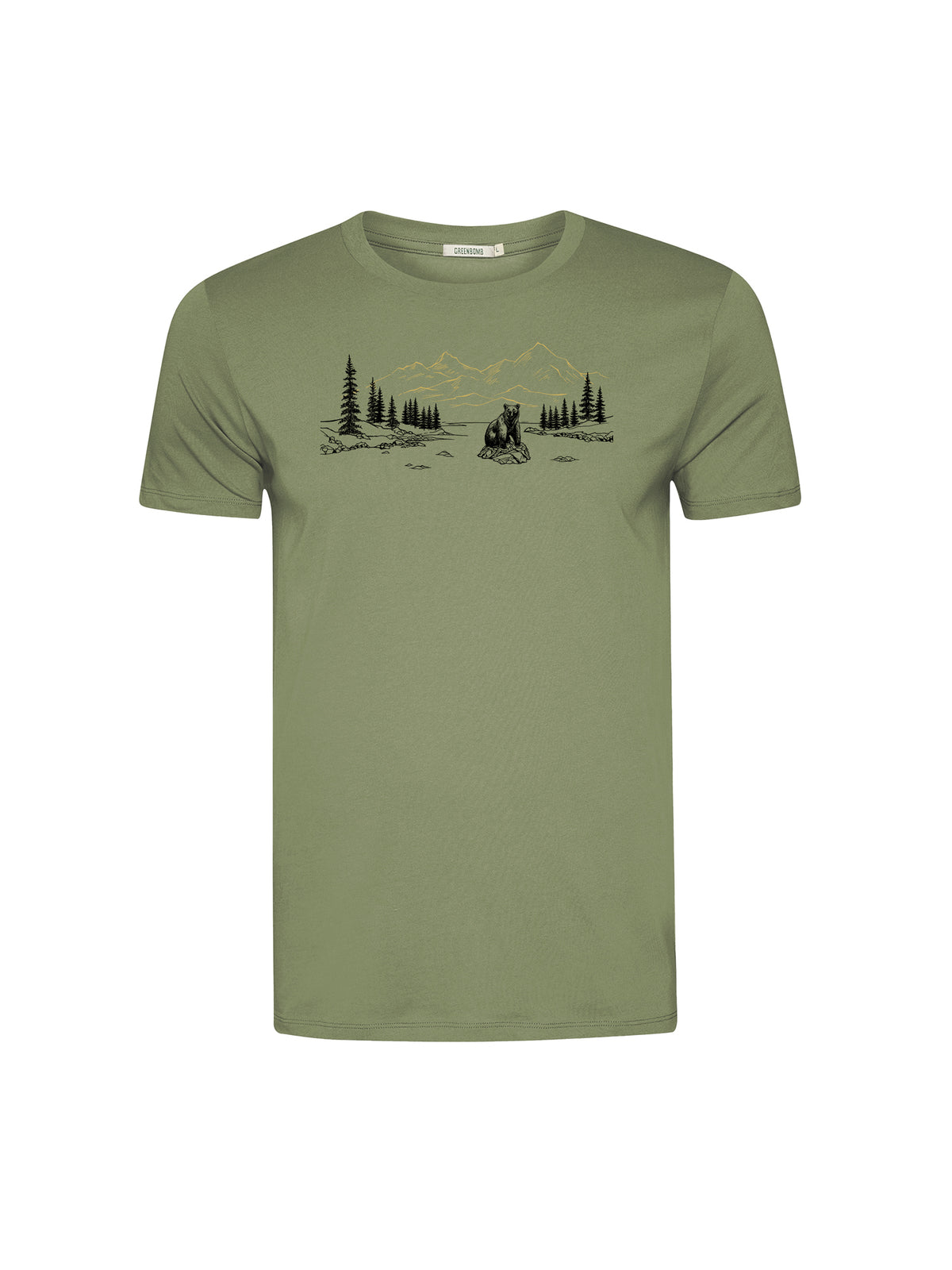 Dark Seed: Sportliches T-Shirt aus Bio-Baumwolle für Herren [26065]