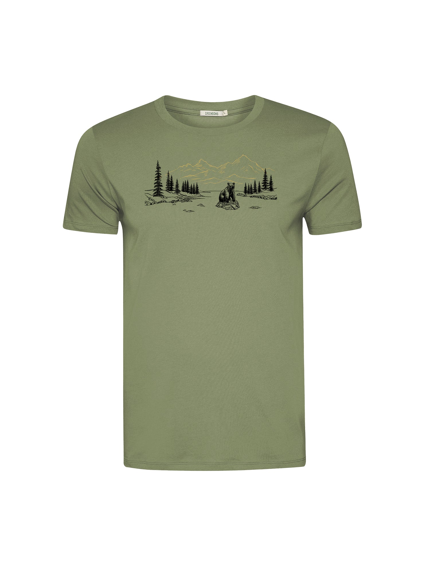Dark Seed: Sportliches T-Shirt aus Bio-Baumwolle für Herren [26065]