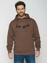 Earth Wood: Gemütlicher Hoodie aus Bio-Baumwolle für Herren [26066]