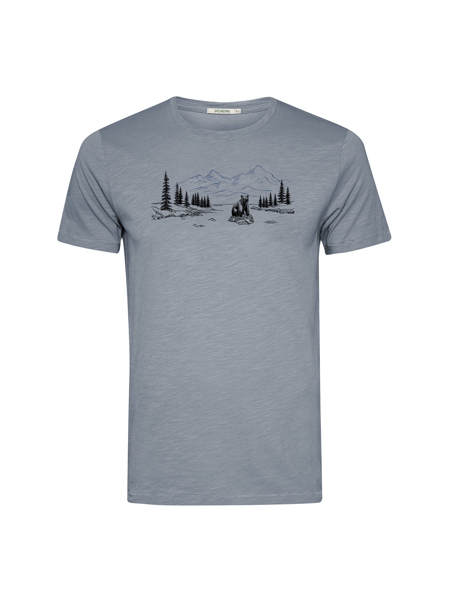 Sea Smoke: Sportliches T-Shirt aus Bio-Baumwolle für Herren [26080]