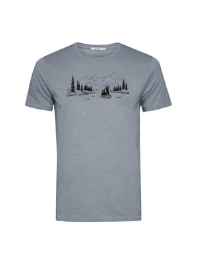 Sea Smoke: Sportliches T-Shirt aus Bio-Baumwolle für Herren [26080]