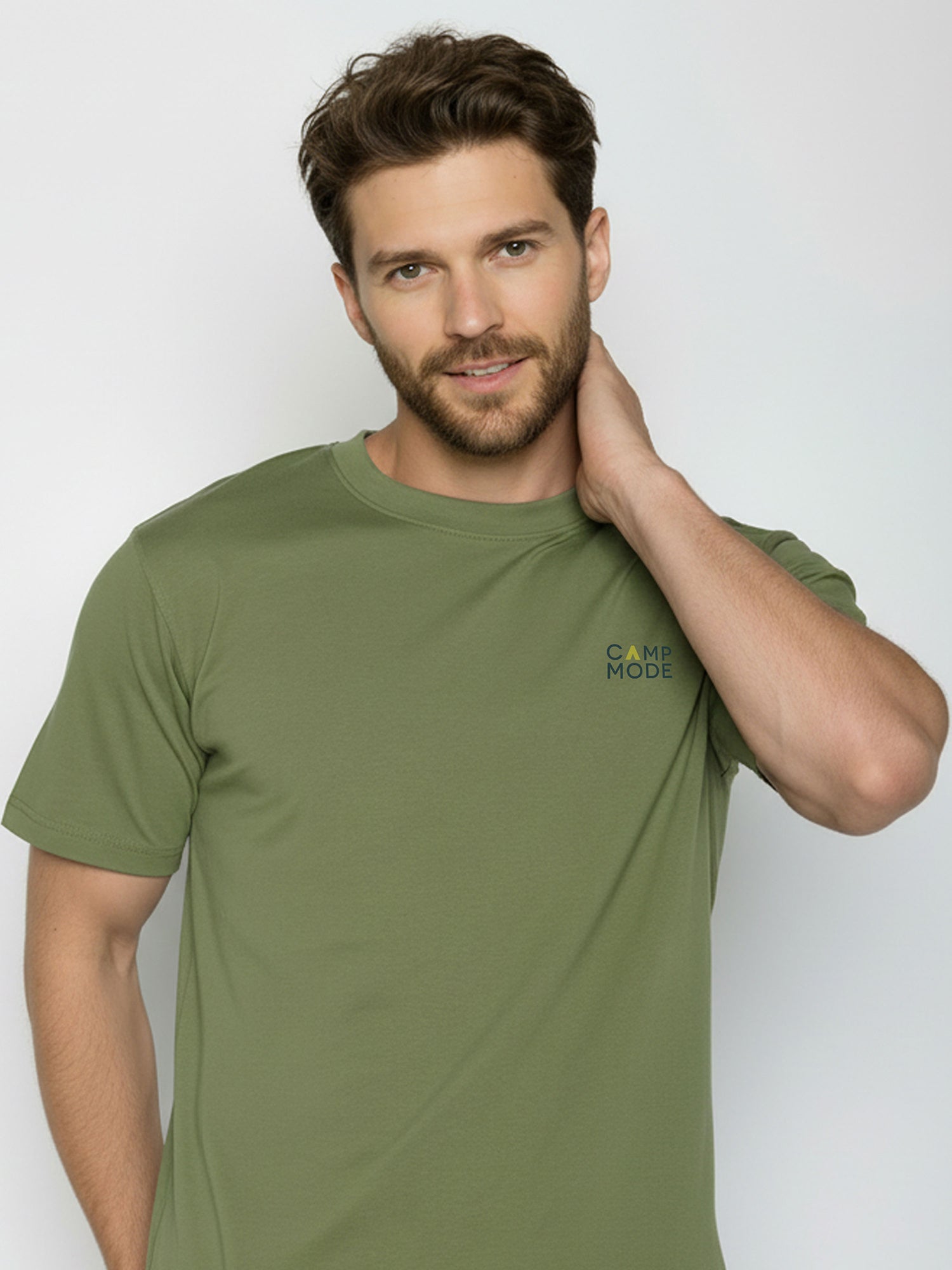 Dark Seed: Lässiges Oversize-T-Shirt aus Bio-Baumwolle für Herren [26082]
