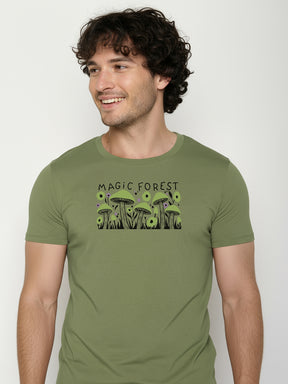 Dark Seed: Sportliches T-Shirt aus Bio-Baumwolle für Herren [26119]