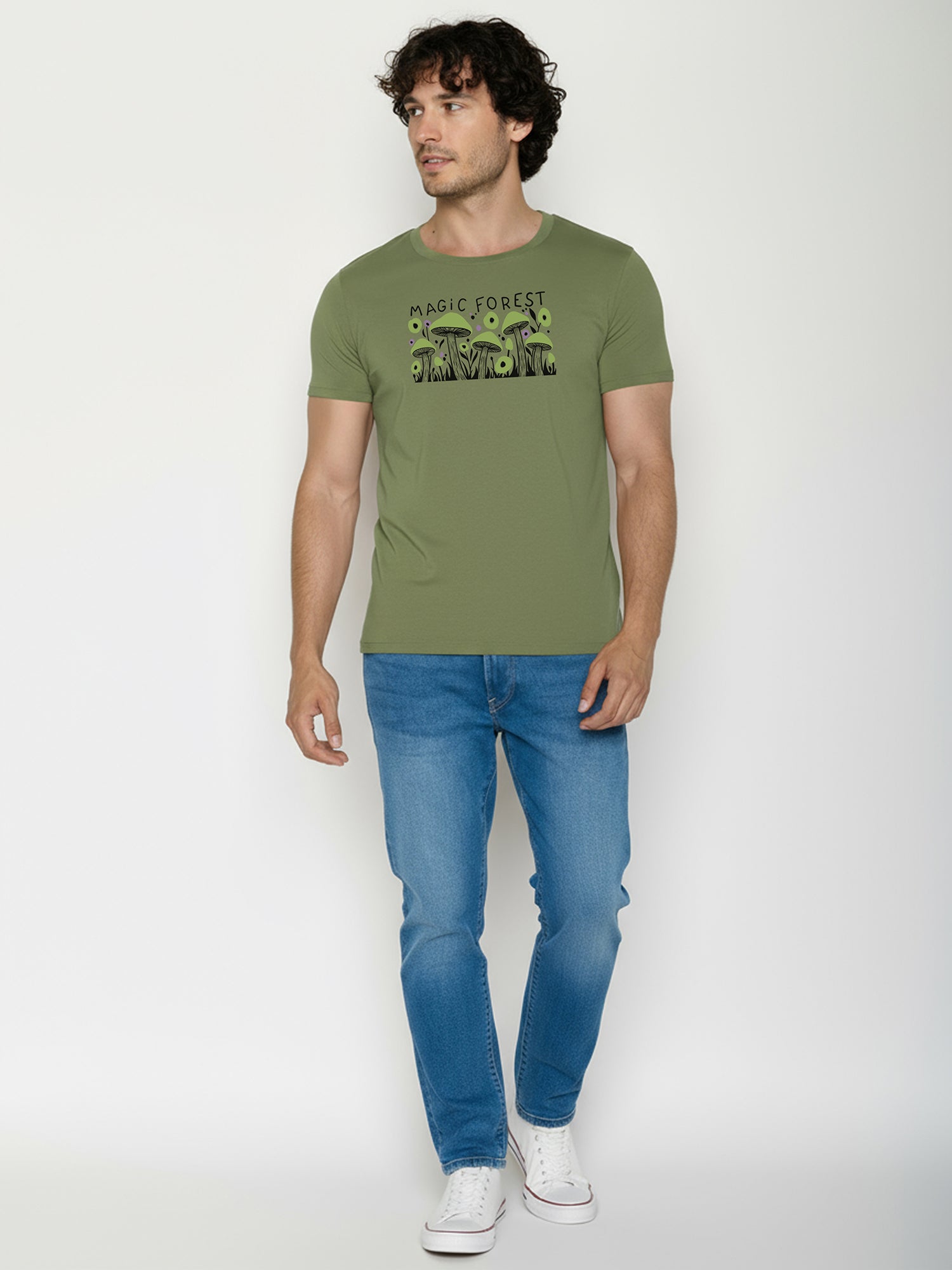 Dark Seed: Sportliches T-Shirt aus Bio-Baumwolle für Herren [26120]