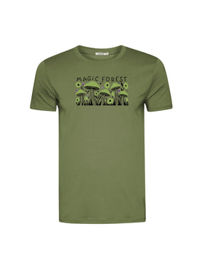 Dark Seed: Sportliches T-Shirt aus Bio-Baumwolle für Herren [26122]