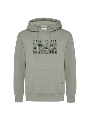 Moos Mint: Gemütlicher Hoodie aus Bio-Baumwolle für Herren [26127]