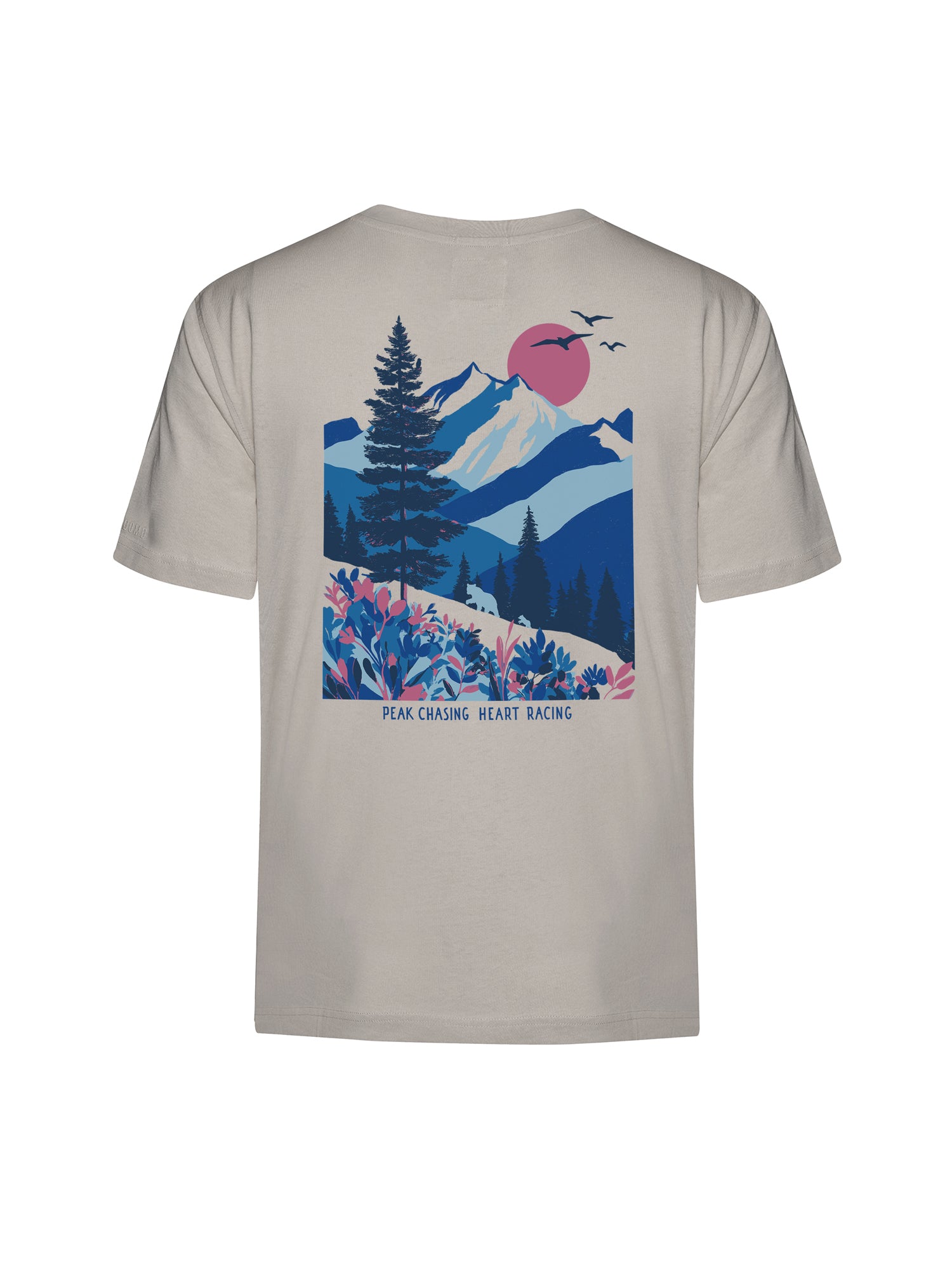 Sandstone: Lässiges Oversize-T-Shirt aus Bio-Baumwolle für Herren [26137]