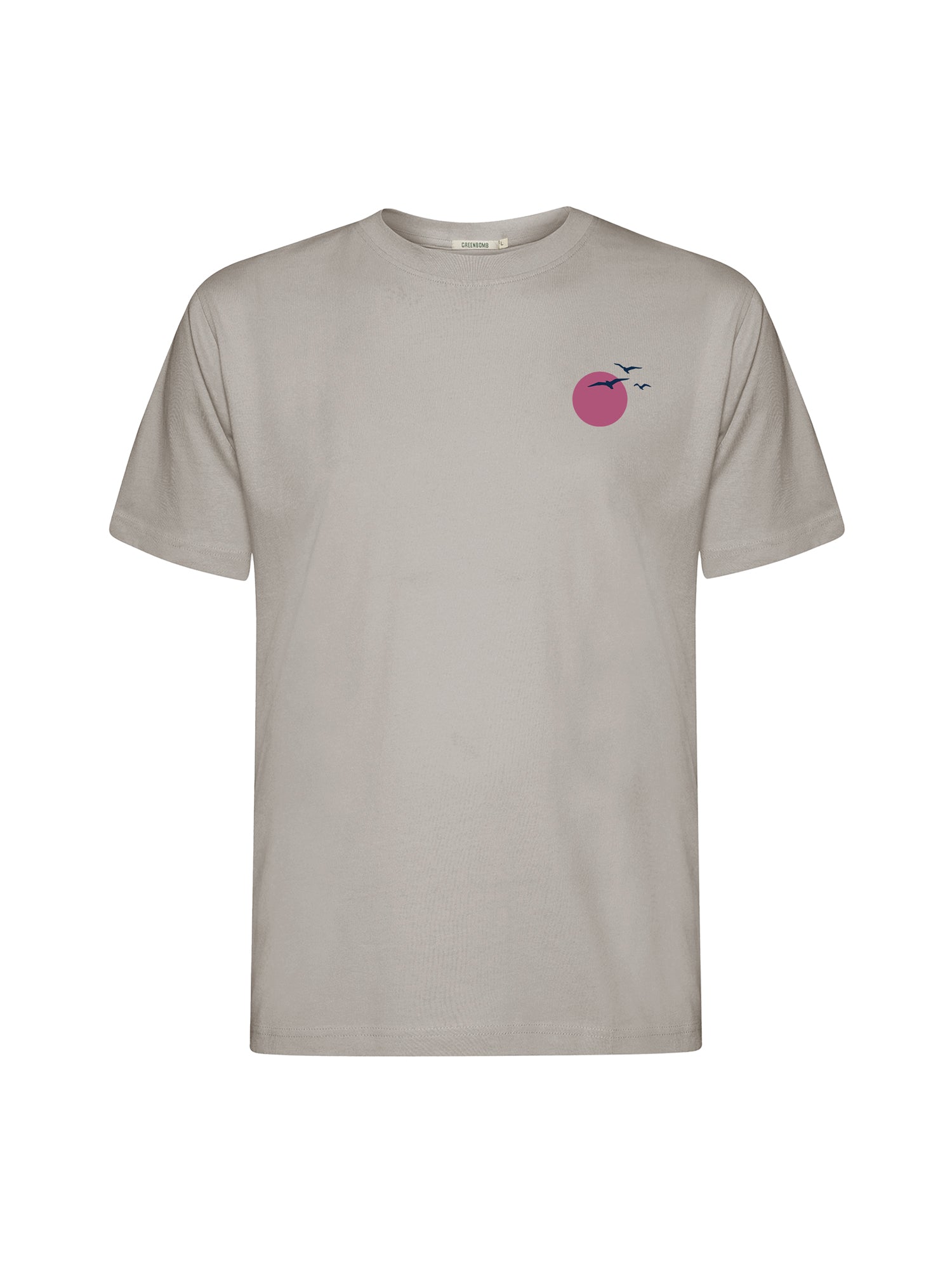 Sandstone: Lässiges Oversize-T-Shirt aus Bio-Baumwolle für Herren [26138]