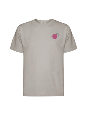 Sandstone: Lässiges Oversize-T-Shirt aus Bio-Baumwolle für Herren [26138]