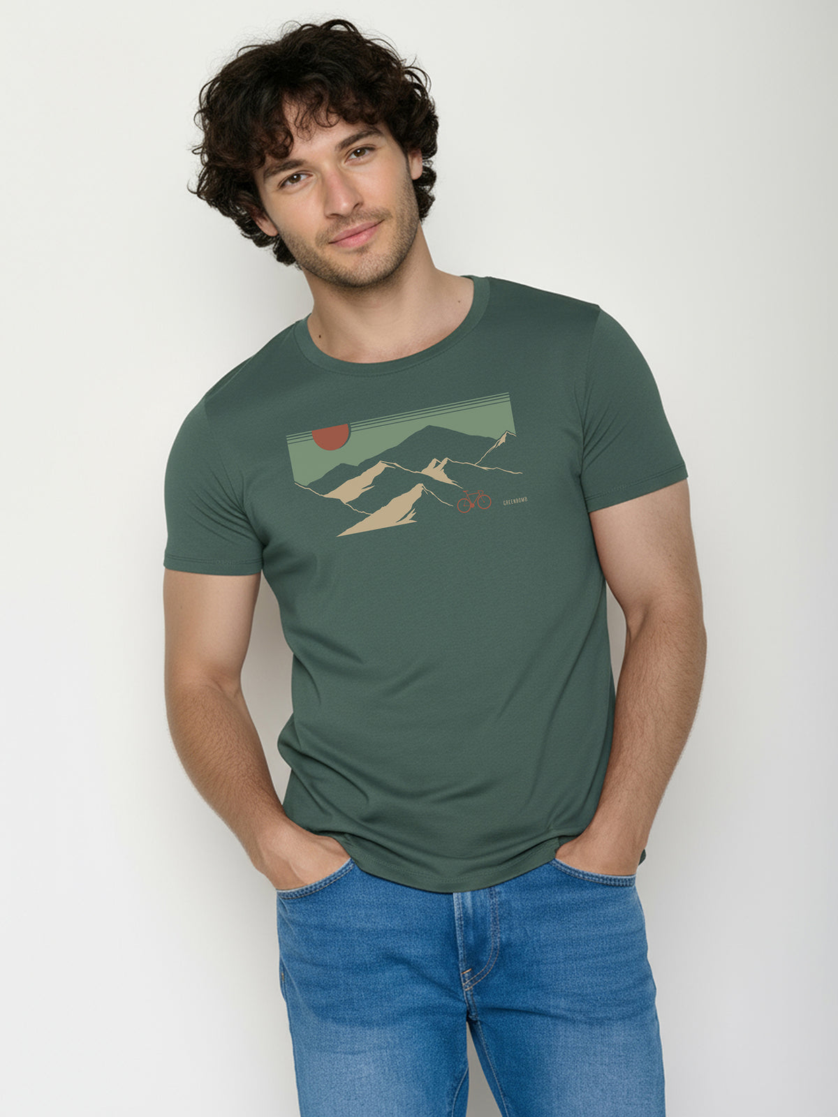 Night Grove: Sportliches T-Shirt aus Bio-Baumwolle für Herren [26159]