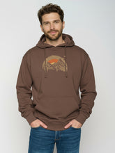 Earth Wood: Gemütlicher Hoodie aus Bio-Baumwolle für Herren [26164]