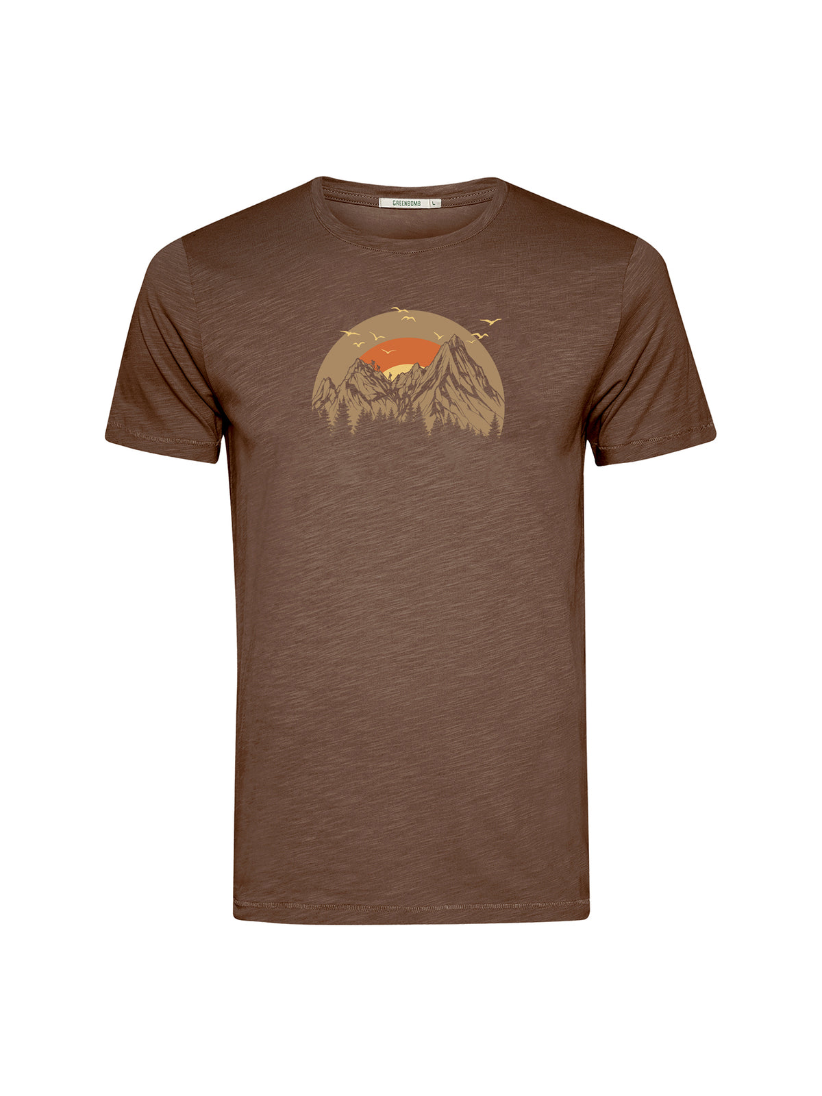Earth Wood: Sportliches T-Shirt aus Bio-Baumwolle für Herren [26173]