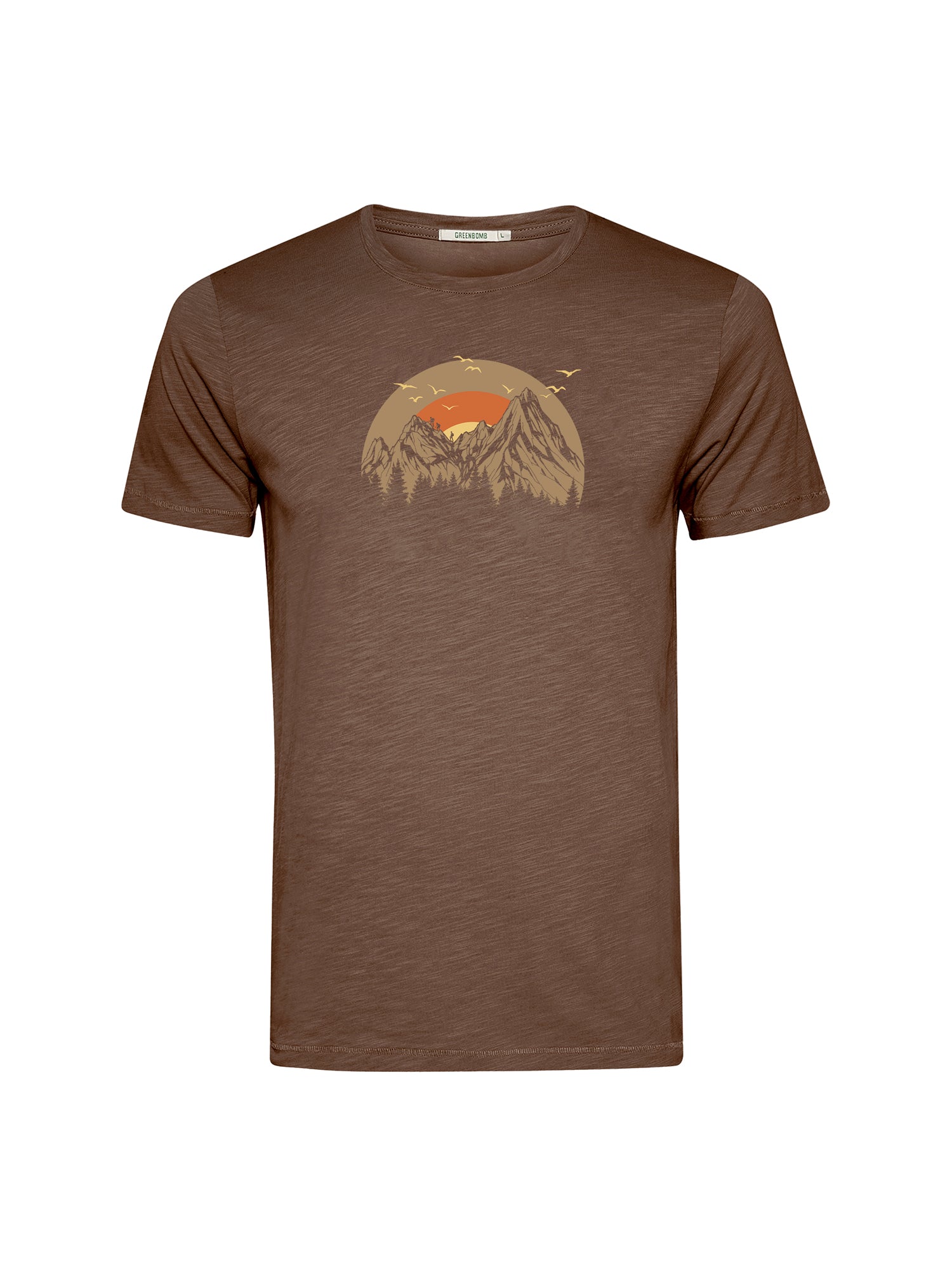 Earth Wood: Sportliches T-Shirt aus Bio-Baumwolle für Herren [26173]