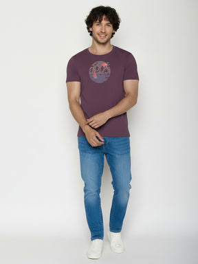 Berry Bark: Sportliches T-Shirt aus Bio-Baumwolle für Herren [26186]
