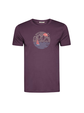 Berry Bark: Sportliches T-Shirt aus Bio-Baumwolle für Herren [26188]