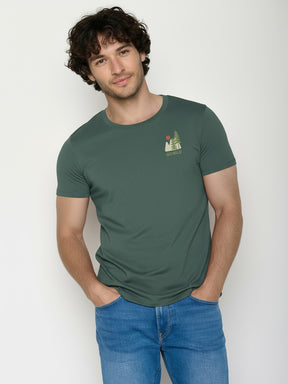 Night Grove: Sportliches T-Shirt aus Bio-Baumwolle für Herren [26214]