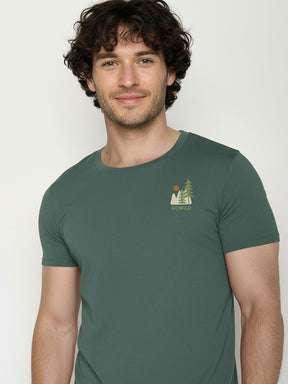 Night Grove: Sportliches T-Shirt aus Bio-Baumwolle für Herren [26215]