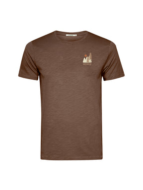 Earth Wood: Sportliches T-Shirt aus Bio-Baumwolle für Herren [26228]