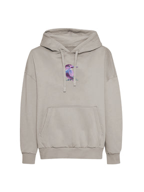 Sandstone: Lässiger Hoodie aus Bio-Baumwolle für Damen [26243]
