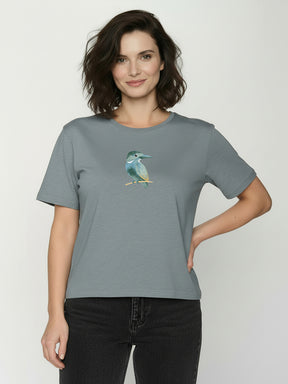 Fogstone: Kastiges T-Shirt aus Bio-Baumwolle für Damen [26244]