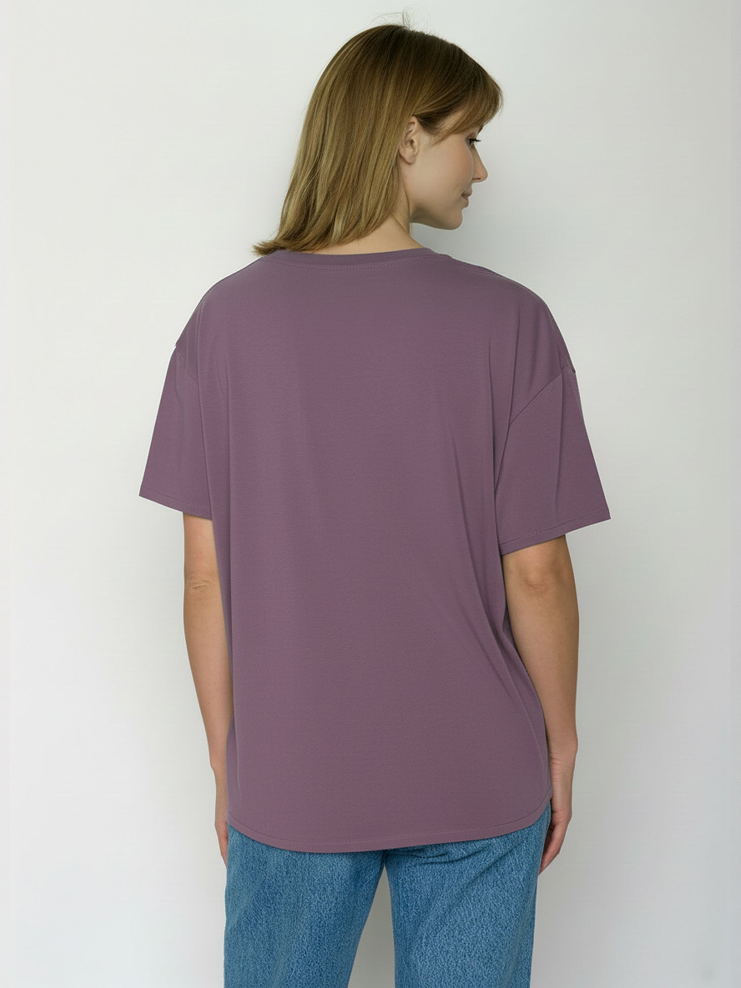 Moorberry: Lässiges T-Shirt aus Bio-Baumwoll-Mix für Damen [26272]