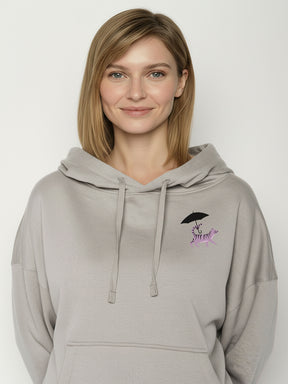 Sandstone: Lässiger Hoodie aus Bio-Baumwolle für Damen [26280]