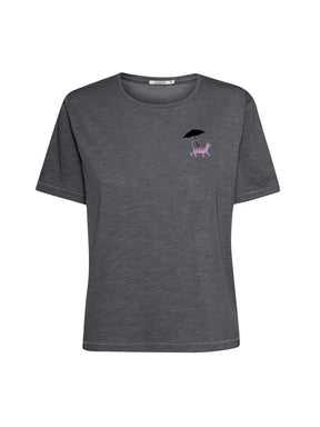 Gravel: Kastiges T-Shirt aus Bio-Baumwolle für Damen [26288]